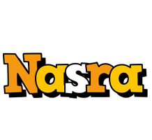 Nasra cartoon logo