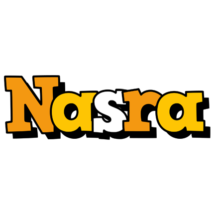 Nasra cartoon logo