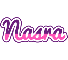 Nasra cheerful logo