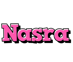 Nasra girlish logo