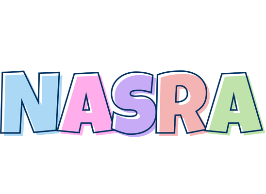 Nasra pastel logo