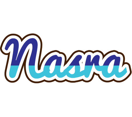 Nasra raining logo