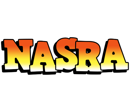 Nasra sunset logo