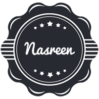 Nasreen badge logo