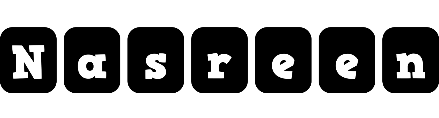 Nasreen box logo