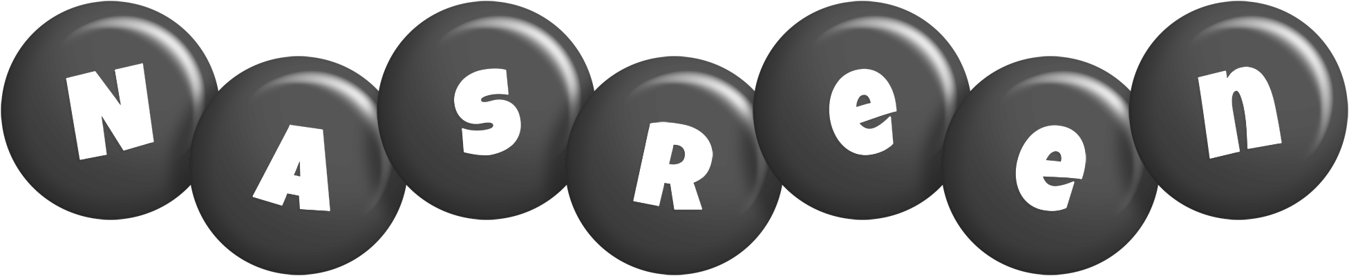Nasreen candy-black logo