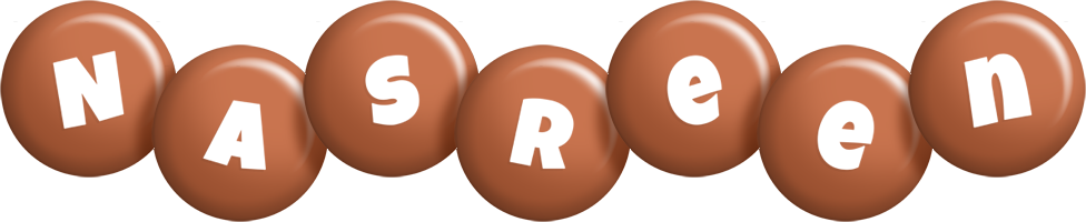 Nasreen candy-brown logo