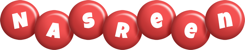 Nasreen candy-red logo