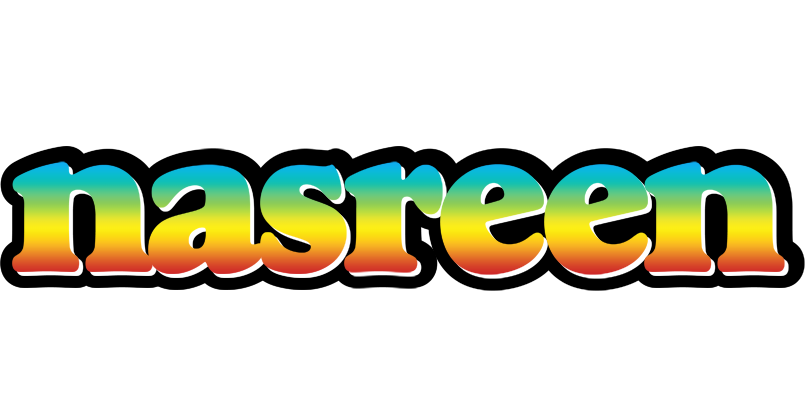 Nasreen color logo