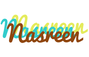 Nasreen cupcake logo