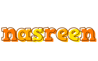 Nasreen desert logo