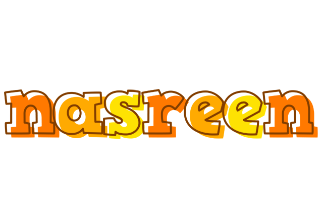 Nasreen desert logo