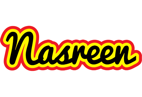 Nasreen flaming logo