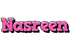 Nasreen girlish logo