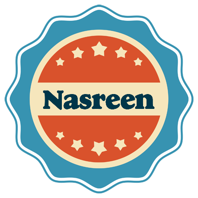 Nasreen labels logo