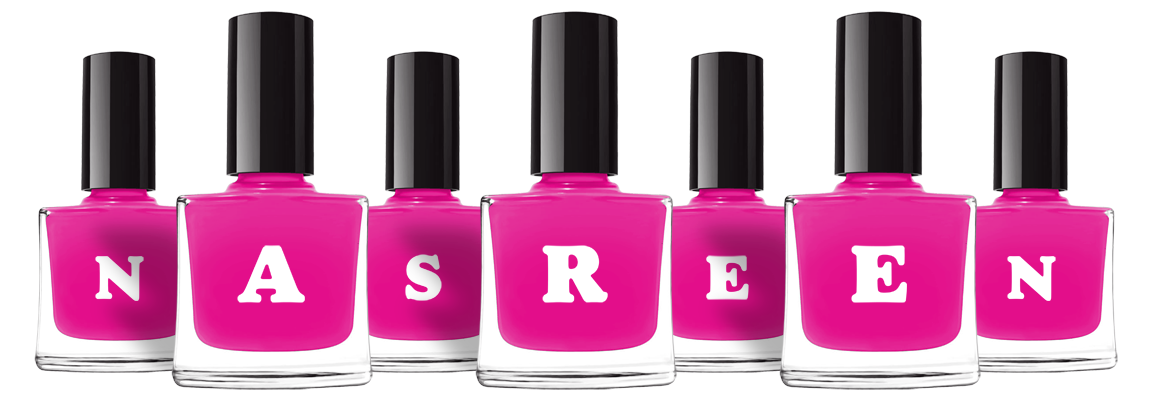 Nasreen nails logo