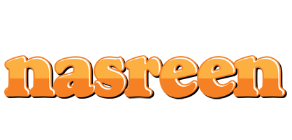 Nasreen orange logo