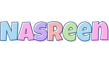 Nasreen pastel logo