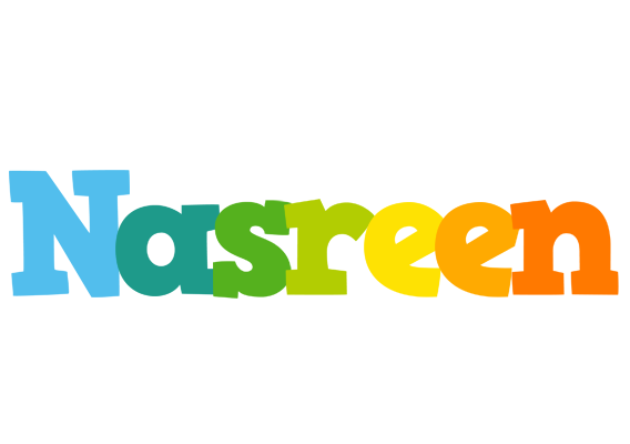 Nasreen rainbows logo