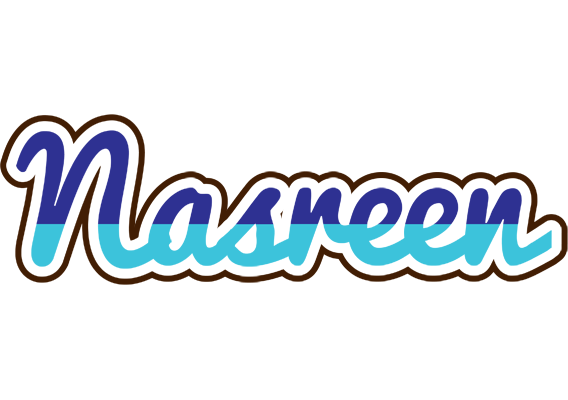Nasreen raining logo
