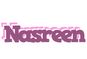 Nasreen relaxing logo