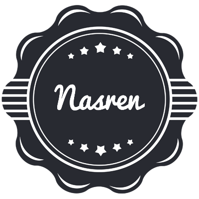 Nasren badge logo