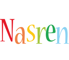Nasren birthday logo
