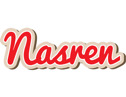 Nasren chocolate logo