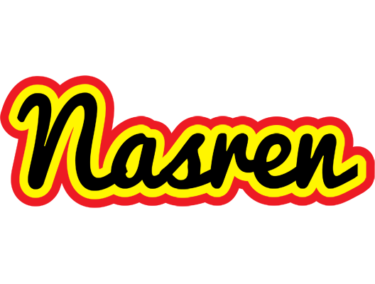 Nasren flaming logo