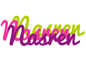 Nasren flowers logo