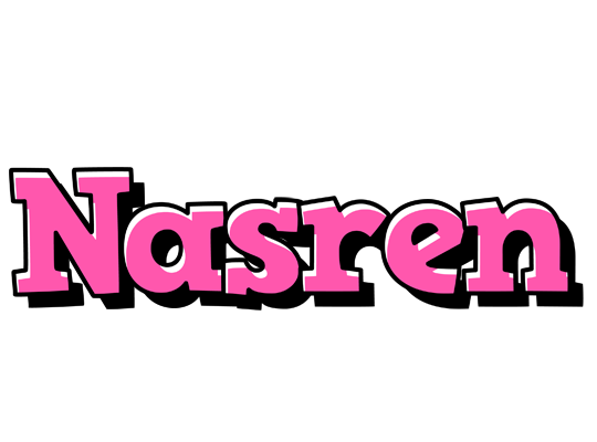 Nasren girlish logo