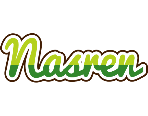 Nasren golfing logo