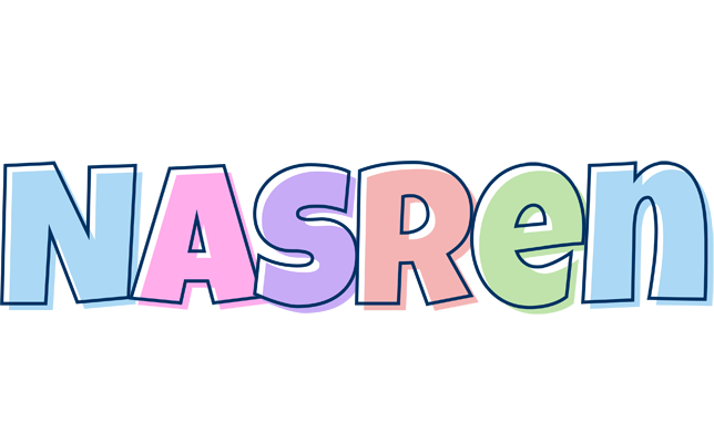 Nasren pastel logo
