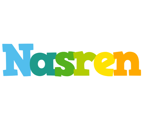 Nasren rainbows logo