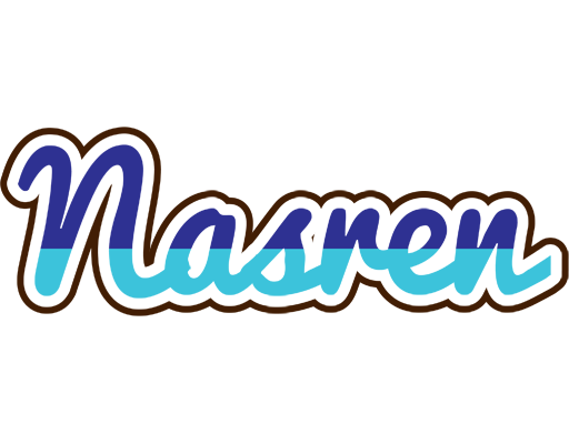 Nasren raining logo