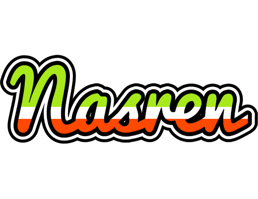 Nasren superfun logo