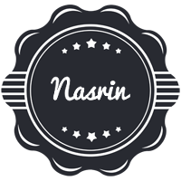 Nasrin badge logo