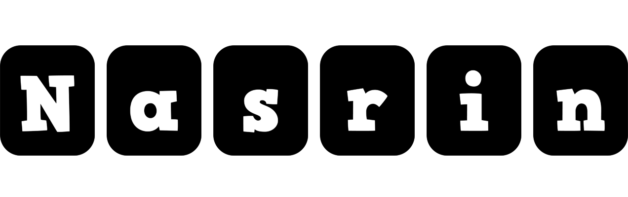 Nasrin box logo