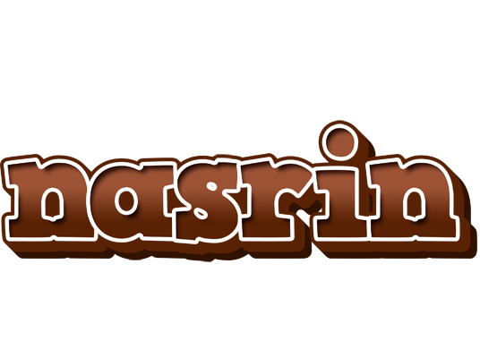 Nasrin brownie logo