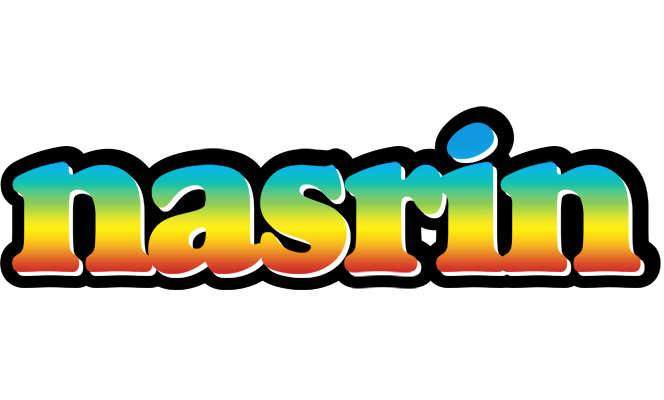 Nasrin color logo