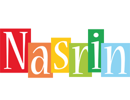 Nasrin colors logo