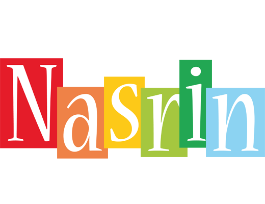 Nasrin colors logo
