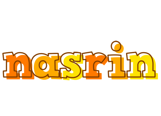 Nasrin desert logo