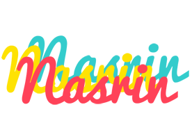 Nasrin disco logo