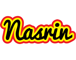 Nasrin flaming logo