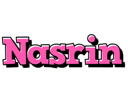 Nasrin girlish logo