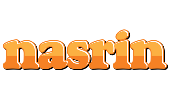 Nasrin orange logo