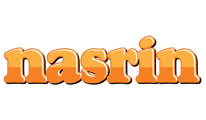 Nasrin orange logo