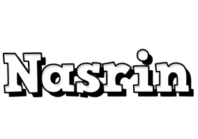 Nasrin snowing logo