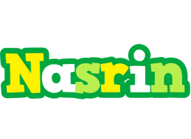 Nasrin soccer logo